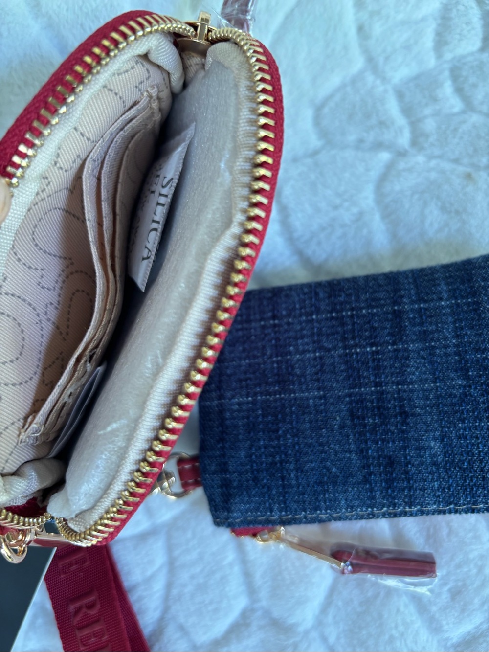 True Religion Denim Wristlet Pouches - Picture 5 of 6